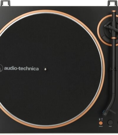 Audio-Technica AT-LP70X Turntable - Black/Bronze