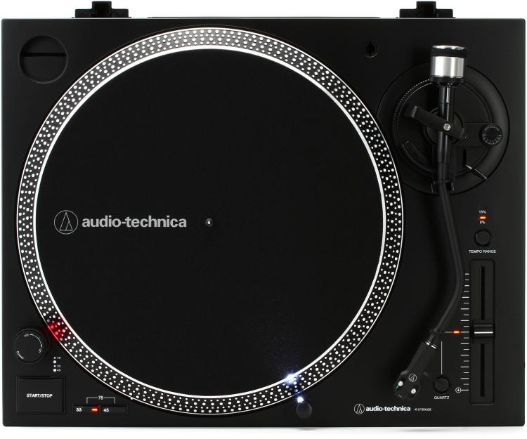 Audio-Technica AT-LP120XUSB Turntable - Black